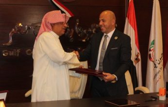 بالفيديو.. توقيع بروتوكولي تعاون لـ «خليجيون في حب مصر» مع «عمال مصر» و«أتش آر كابيتال»